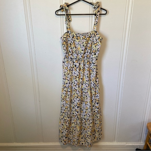 Sanctuary Dresses & Skirts - Social Standard by Sanctuary Floral Midi Sun Dress Size M